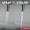 DELTA Trinsic Touch2O Technology Kitchen Faucet with Touchless Technology — Black Stainless