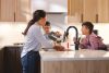 DELTA Leland Touch2O Bar / Prep Faucet with Touchless Technology — Matte Black