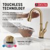 DELTA Leland Touch2O Bar / Prep Faucet with Touchless Technology — Champagne Bronze
