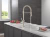 DELTA Renaldi Single-Handle Pull-Down Spring Kitchen Faucet — Lumicoat® Polished Nickel