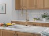 DELTA Renaldi Touch2O Technology Kitchen Faucet with Touchless Technology — Lumicoat® Champagne Bronze