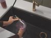 DELTA Cordova Single Handle Pull-Down Kitchen Faucet With Spring Spout — Lumicoat® Champagne Bronze