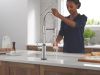 DELTA Cordova Touch2O Technology Kitchen Faucet with Touchless Technology — Lumicoat® Chrome