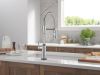 DELTA Cordova Touch2O Technology Kitchen Faucet with Touchless Technology — Lumicoat® Chrome