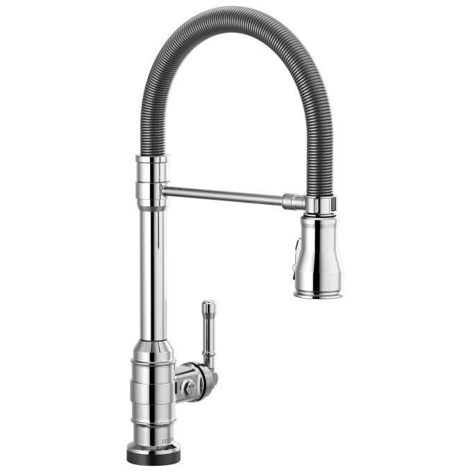 DELTA Broderick Touch2O Technology Kitchen Faucet with Touchless Technology — Chrome
