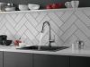 DELTA Essa Single Handle Pull-Down Bar / Prep Faucet with Touch2O Technology — Arctic Stainless
