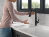 DELTA Essa Touch2O Bar / Prep Faucet with Touchless Technology — Matte Black