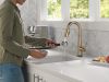 DELTA Essa Touch2O Bar / Prep Faucet with Touchless Technology — Champagne Bronze