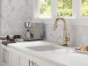 DELTA Essa Touch2O Bar / Prep Faucet with Touchless Technology — Champagne Bronze