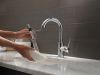 DELTA Trinsic Single Handle Pull-Down Bar / Prep Faucet — Chrome