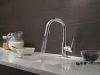 DELTA Trinsic Single Handle Pull-Down Bar / Prep Faucet — Chrome