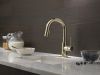 DELTA Trinsic Single Handle Pull-Down Bar / Prep Faucet — Polished Nickel