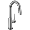 DELTA Trinsic Single Handle Pull-Down Bar / Prep Faucet with Touch2O Technology — Arctic Stainless