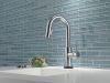 DELTA Trinsic Single Handle Pull-Down Bar / Prep Faucet with Touch2O Technology — Arctic Stainless