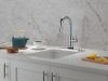 DELTA Trinsic Single Handle Pull-Down Bar / Prep Faucet with Touch2O Technology — Chrome