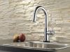 DELTA Trinsic Single Handle Pull-Down Bar / Prep Faucet with Touch2O Technology — Chrome