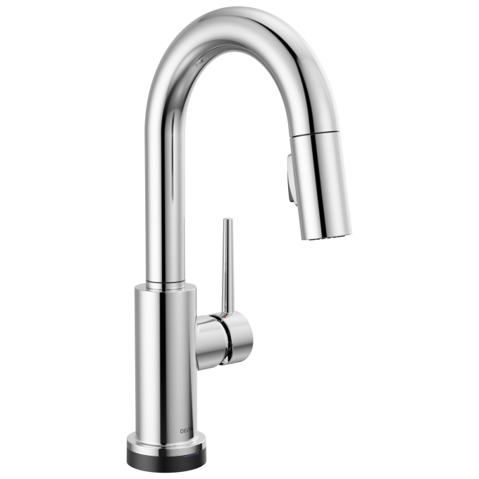 DELTA Trinsic Touch2O Bar / Prep Faucet with Touchless Technology — Chrome