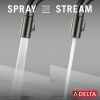 DELTA Trinsic Touch2O Bar / Prep Faucet with Touchless Technology — Black Stainless