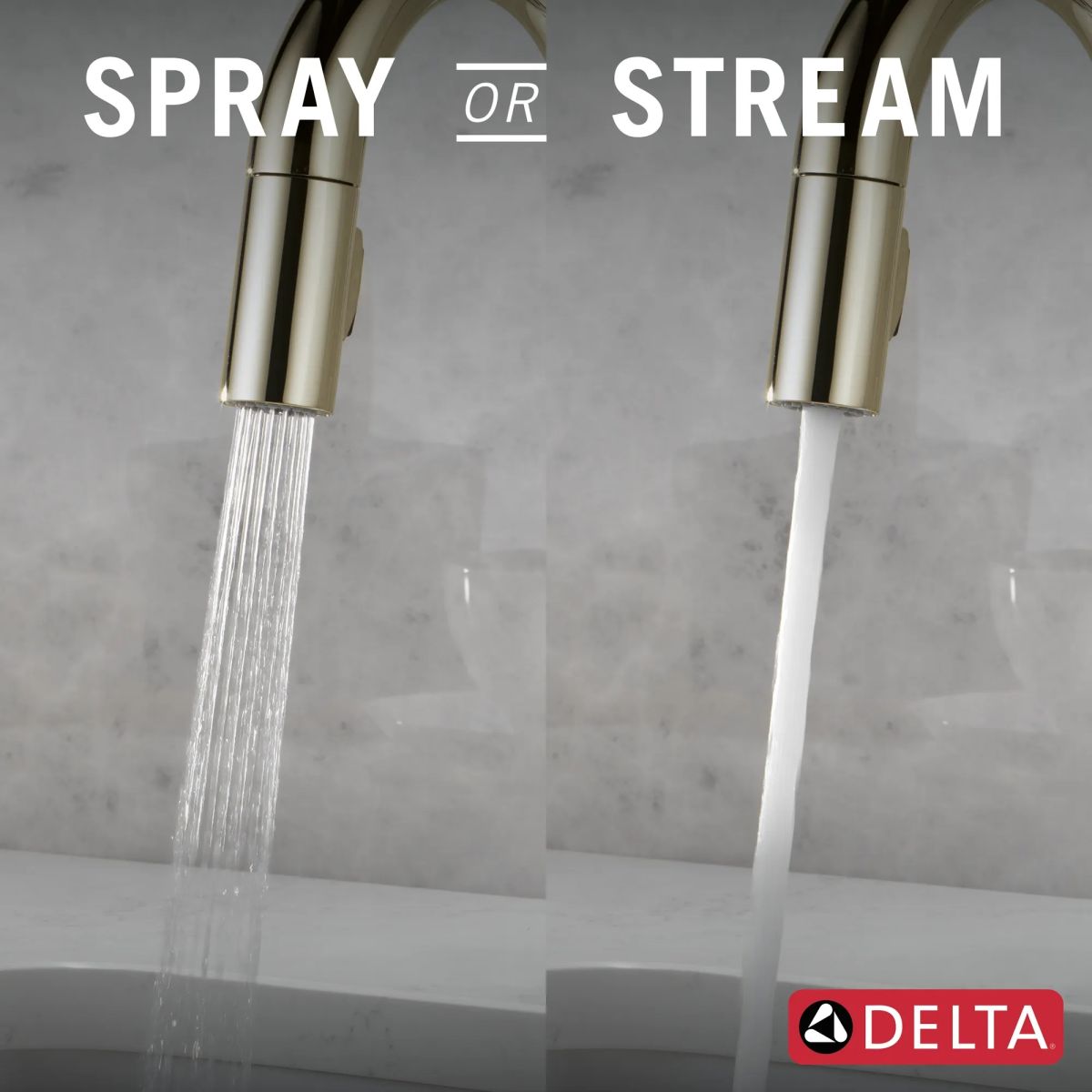 DELTA Trinsic Touch2O Bar / Prep Faucet with Touchless Technology — Polished Nickel