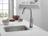 DELTA Stryke Single Handle Pull-Down Bar/Prep Faucet with Touch2O Technology — Lumicoat® Arctic Stainless