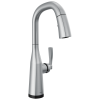 DELTA Stryke Touch2O Bar / Prep Faucet with Touchless Technology — Lumicoat® Arctic Stainless