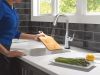 DELTA Stryke Touch2O Bar / Prep Faucet with Touchless Technology — Lumicoat® Arctic Stainless