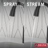 DELTA Stryke Touch2O Bar / Prep Faucet with Touchless Technology — Matte Black