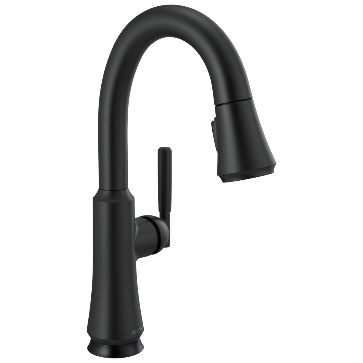DELTA Coranto Touch2O Bar / Prep Faucet with Touchless Technology — Matte Black