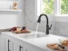 DELTA Coranto Touch2O Bar / Prep Faucet with Touchless Technology — Matte Black