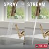 DELTA Emmeline Touch2O Bar / Prep Faucet with Touchless Technology — Lumicoat® Champagne Bronze