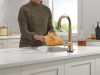 DELTA Emmeline Touch2O Bar / Prep Faucet with Touchless Technology — Lumicoat® Champagne Bronze