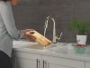 DELTA Emmeline Touch2O Bar / Prep Faucet with Touchless Technology — Lumicoat® Polished Nickel
