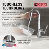 DELTA Emmeline Touch2O Bar / Prep Faucet with Touchless Technology — Lumicoat® Chrome