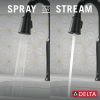 DELTA Renaldi Single Handle Pull-Down Bar / Prep Faucet — Matte Black