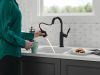 DELTA Renaldi Single Handle Pull-Down Bar / Prep Faucet — Matte Black