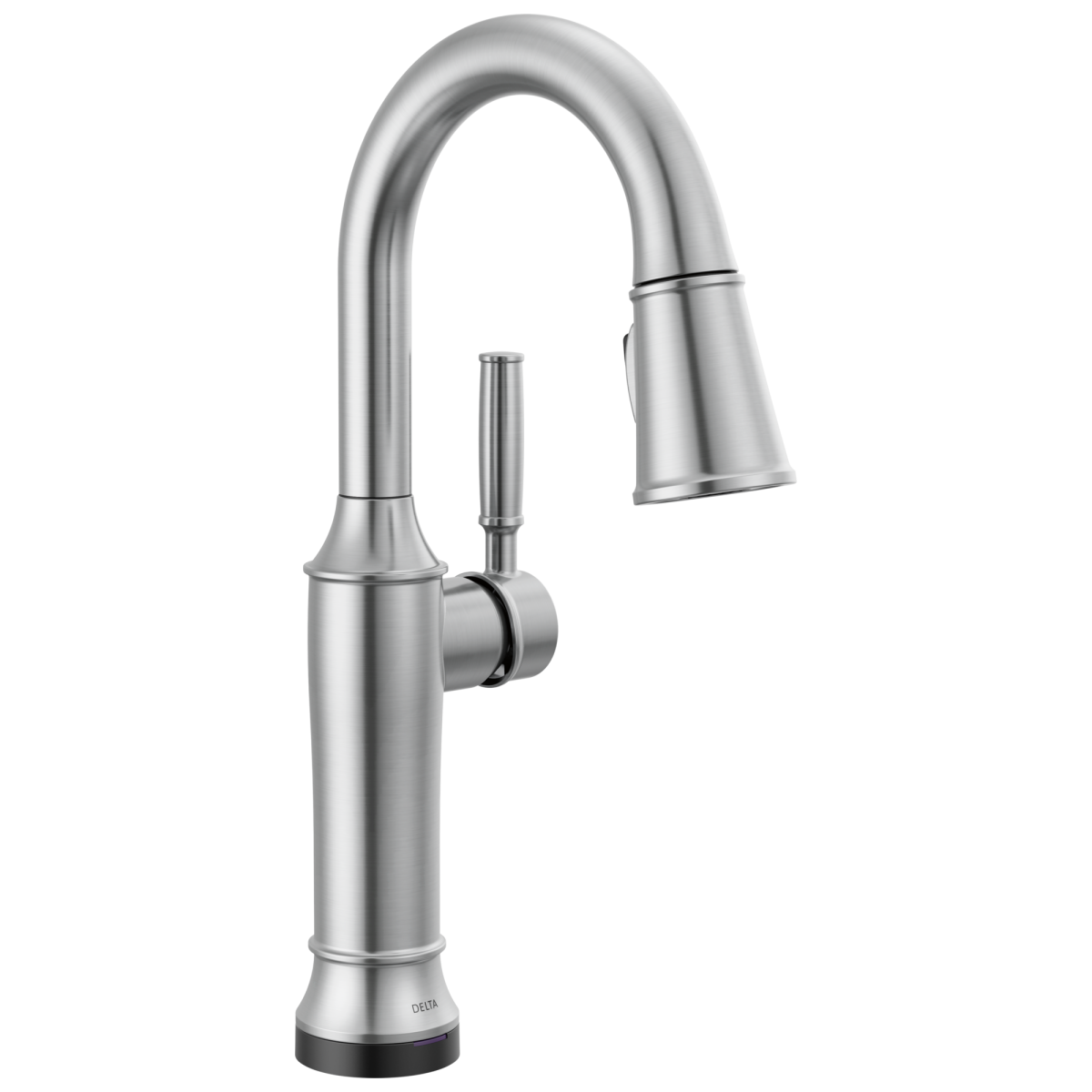 DELTA Renaldi Touch2O Bar / Prep Faucet with Touchless Technology — Lumicoat® Arctic Stainless