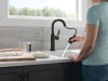 DELTA Renaldi Touch2O Bar / Prep Faucet with Touchless Technology — Matte Black