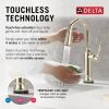 DELTA Renaldi Touch2O Bar / Prep Faucet with Touchless Technology — Lumicoat® Polished Nickel