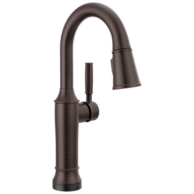 DELTA Renaldi Touch2O Bar / Prep Faucet with Touchless Technology — Venetian Bronze