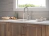 DELTA Cordova Single Handle Pull-Down Bar/Prep Faucet — Lumicoat® Arctic Stainless