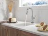 DELTA Cordova Touch2O Bar / Prep Faucet with Touchless Technology — Lumicoat® Arctic Stainless