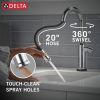 DELTA Cordova Touch2O Bar / Prep Faucet with Touchless Technology — Lumicoat® Chrome