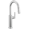 DELTA Altado Single Handle Pull-Down Bar / Prep Faucet — Chrome