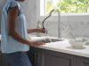 DELTA Altado Single Handle Pull-Down Bar / Prep Faucet — Chrome
