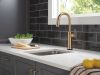 DELTA Altado Touch2O Technology Bar / Prep Faucet with Touchless Technology — Champagne Bronze