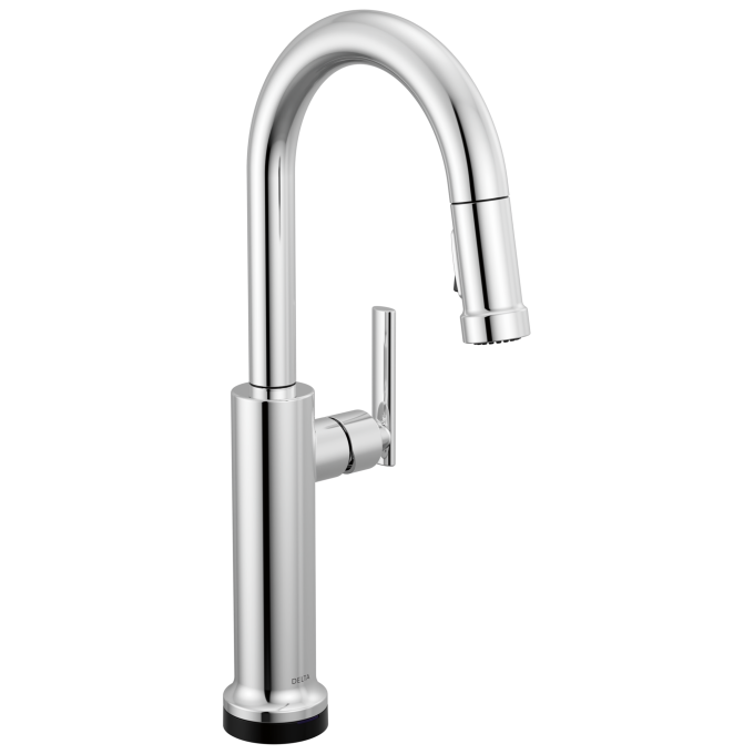 DELTA Altado Touch2O Technology Bar / Prep Faucet with Touchless Technology — Chrome
