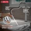 DELTA Altado Touch2O Technology Bar / Prep Faucet with Touchless Technology — Chrome