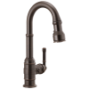 DELTA Broderick Single Handle Pull-Down Bar/Prep Faucet — Venetian Bronze