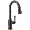 DELTA Broderick Touch2O Bar / Prep Faucet with Touchless Technology — Matte Black