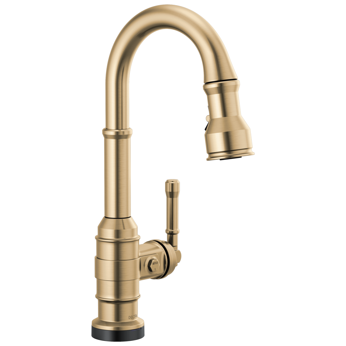 DELTA Broderick Touch2O Bar / Prep Faucet with Touchless Technology — Champagne Bronze